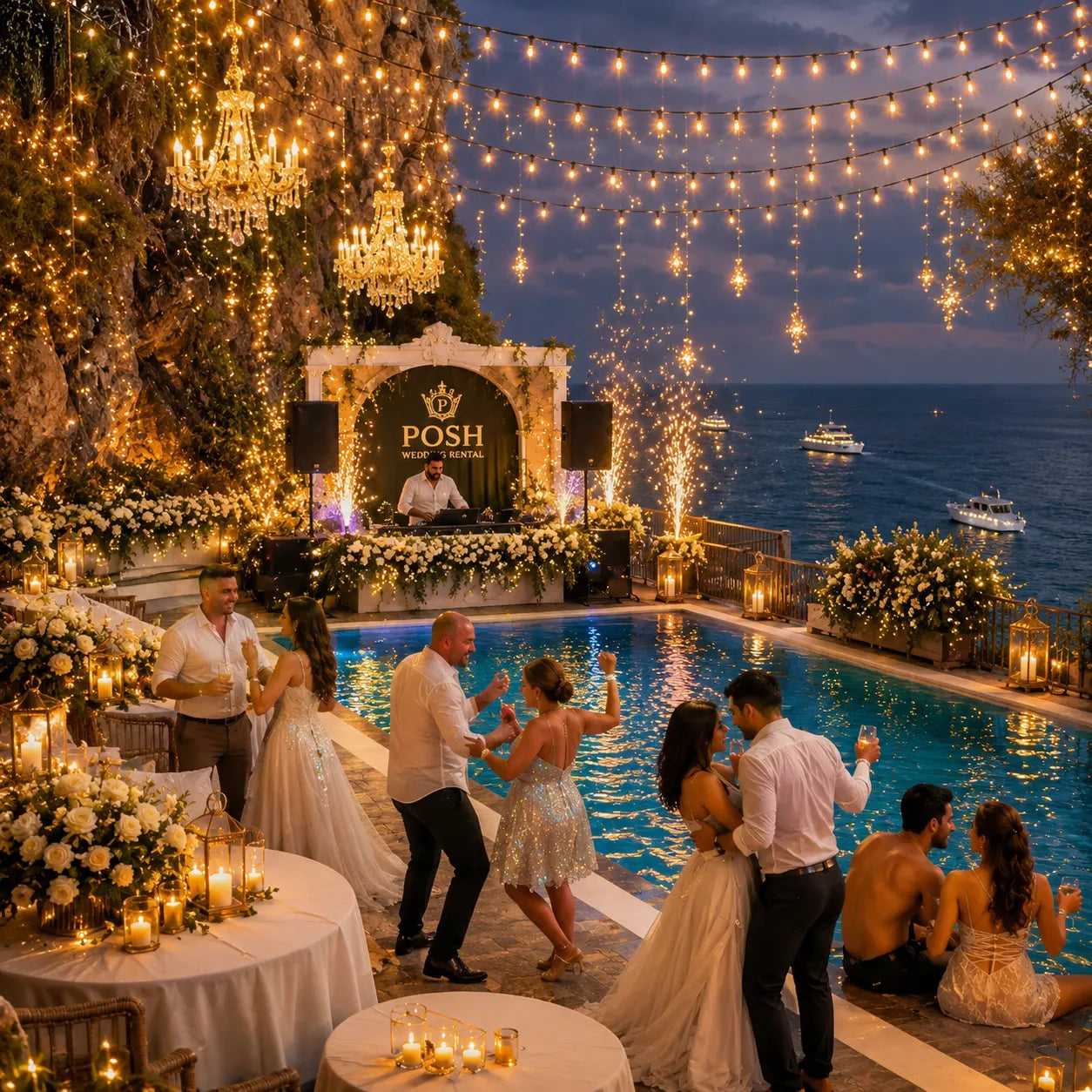 Poolside Pre-Wedding Party Ideas for Modern Couples