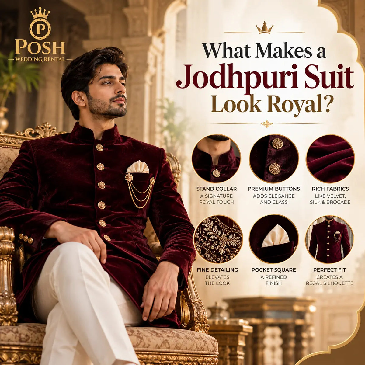 What Makes a Jodhpuri Suit Look Royal?