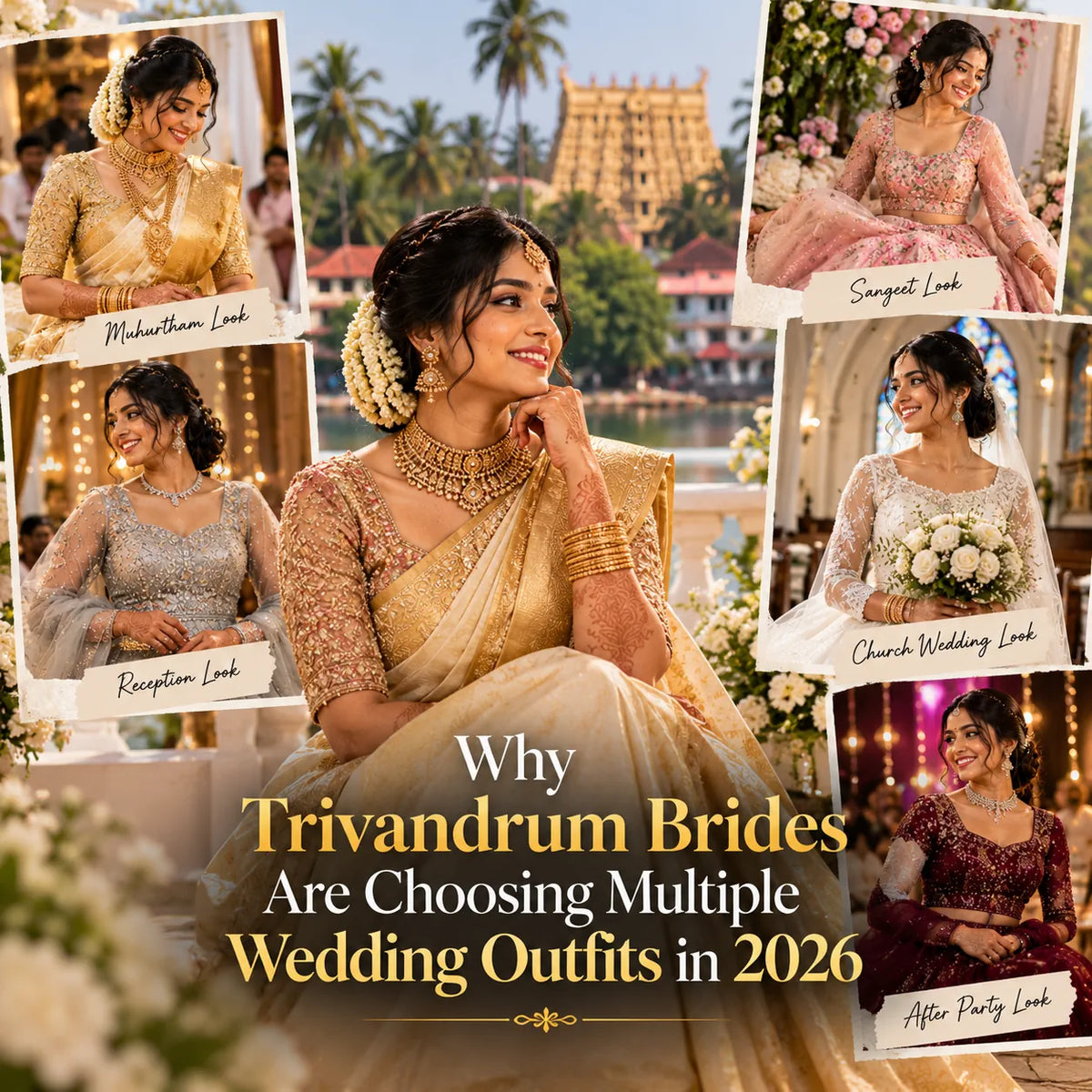Why Trivandrum Brides Are Choosing Multiple Wedding Outfits in 2026
