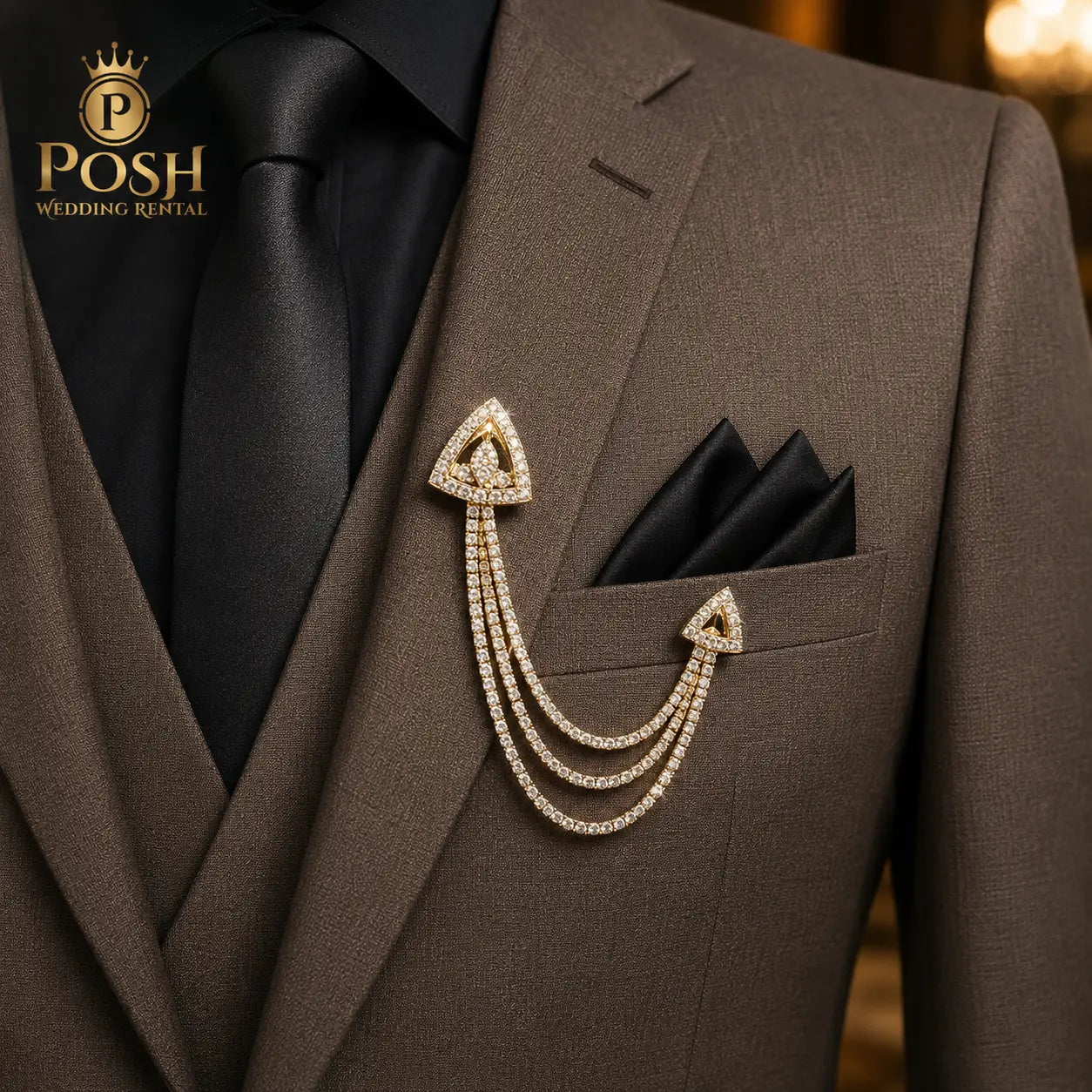 The Ultimate Guide to Wedding Brooches for Indian Grooms
