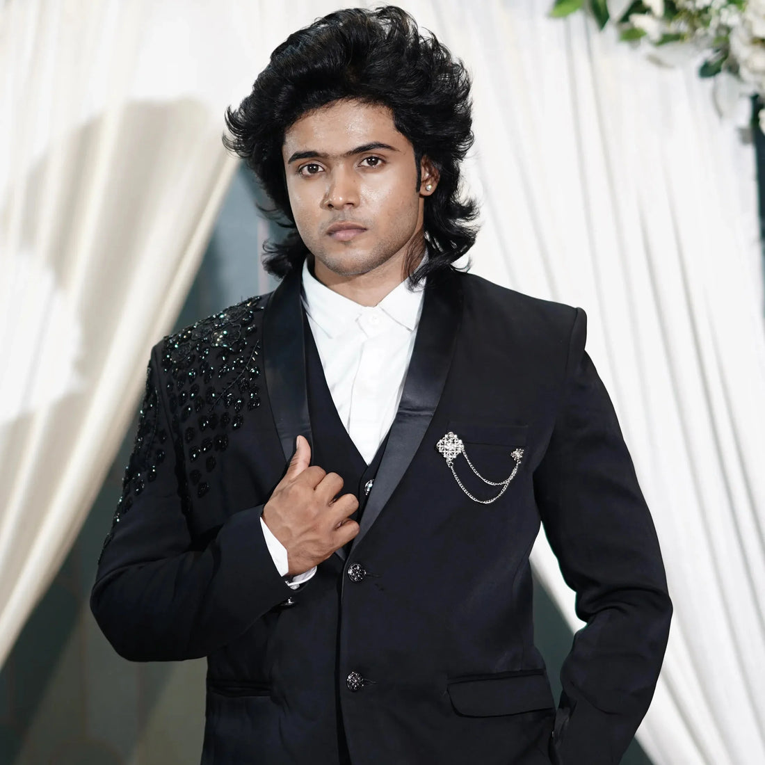 Black Jodhpuri, Sherwani, Indo-Western & Tuxedo Rental Guide for Grooms in Thrissur, Kottayam & Palakkad