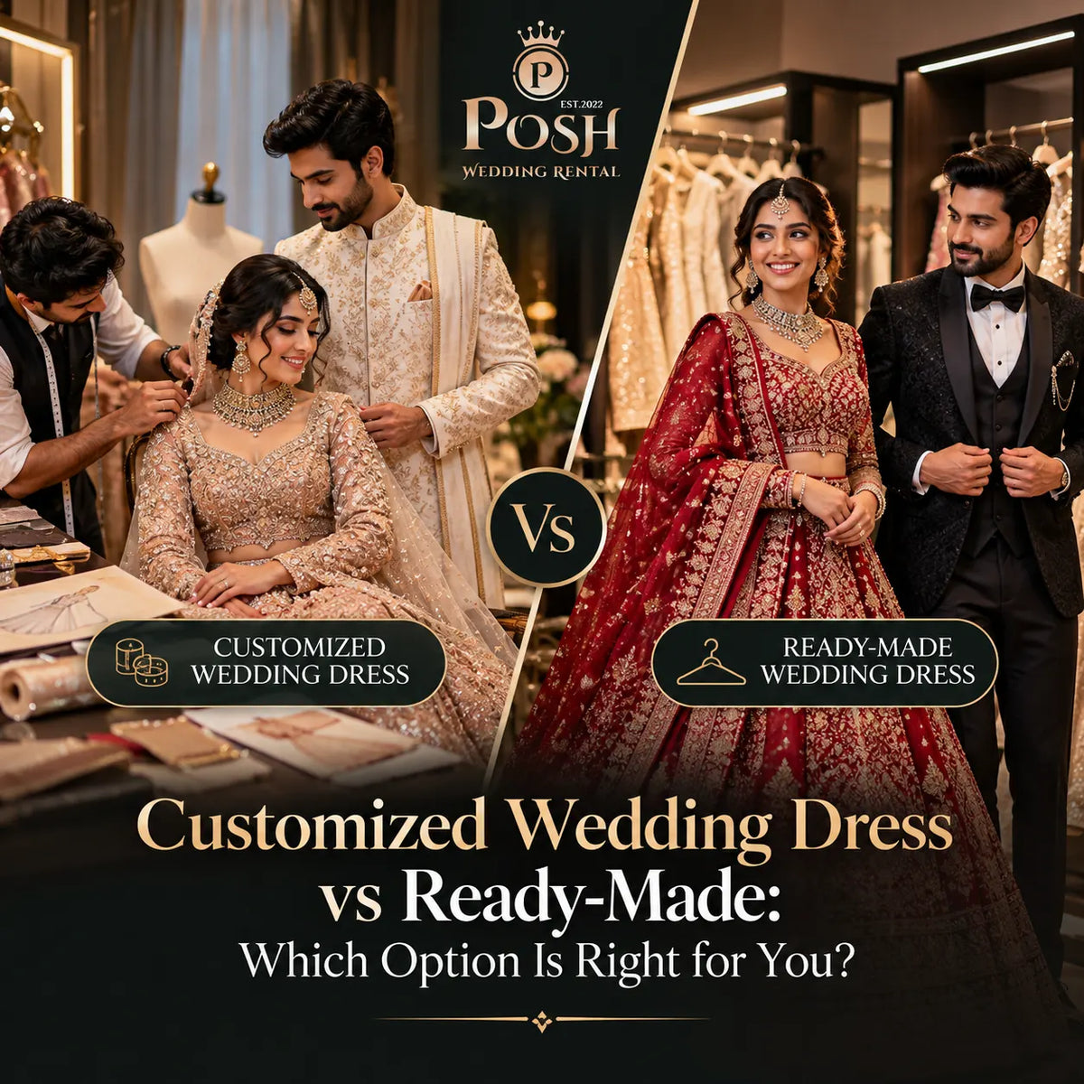 Customized Wedding Dress vs Ready-Made: Which Option Is Right for You?