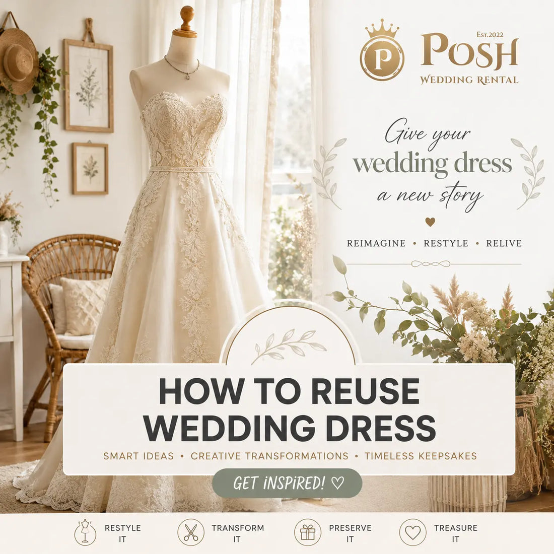 How to Reuse Your Wedding Outfit for Different Events