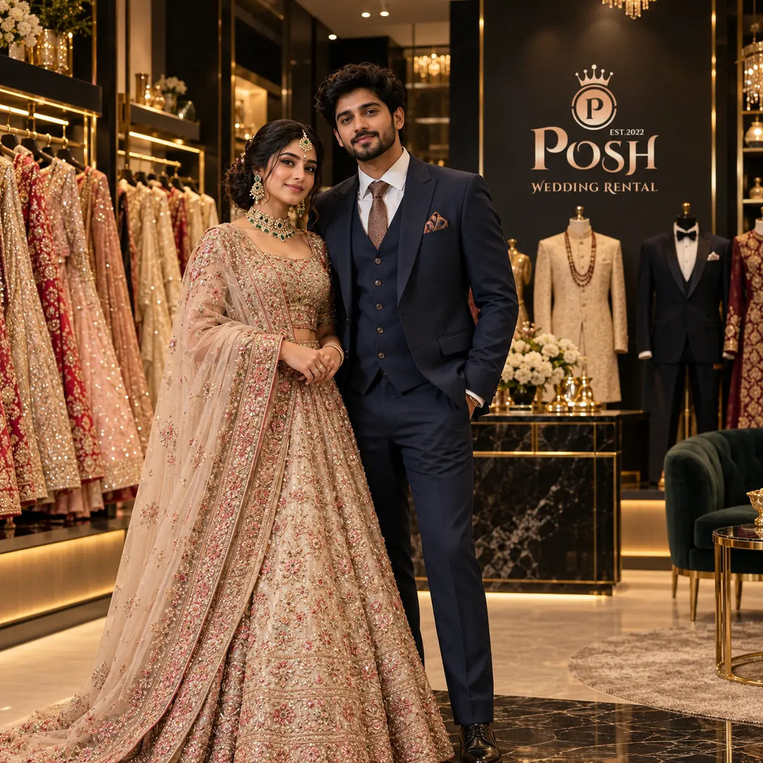 Complete Wedding Outfit Guide for Couples Getting Married in Trivandrum