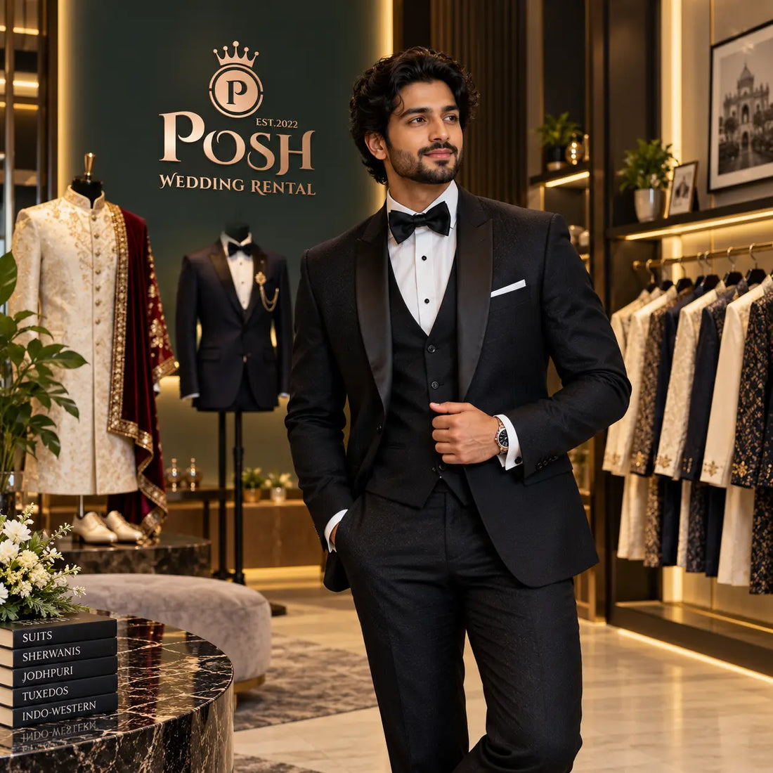 Best Groom Wedding Outfits to Rent in Trivandrum