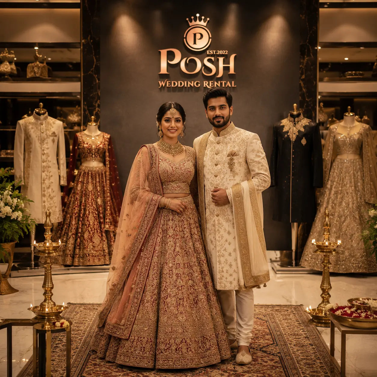 Where to Rent Wedding Dresses in Trivandrum?
