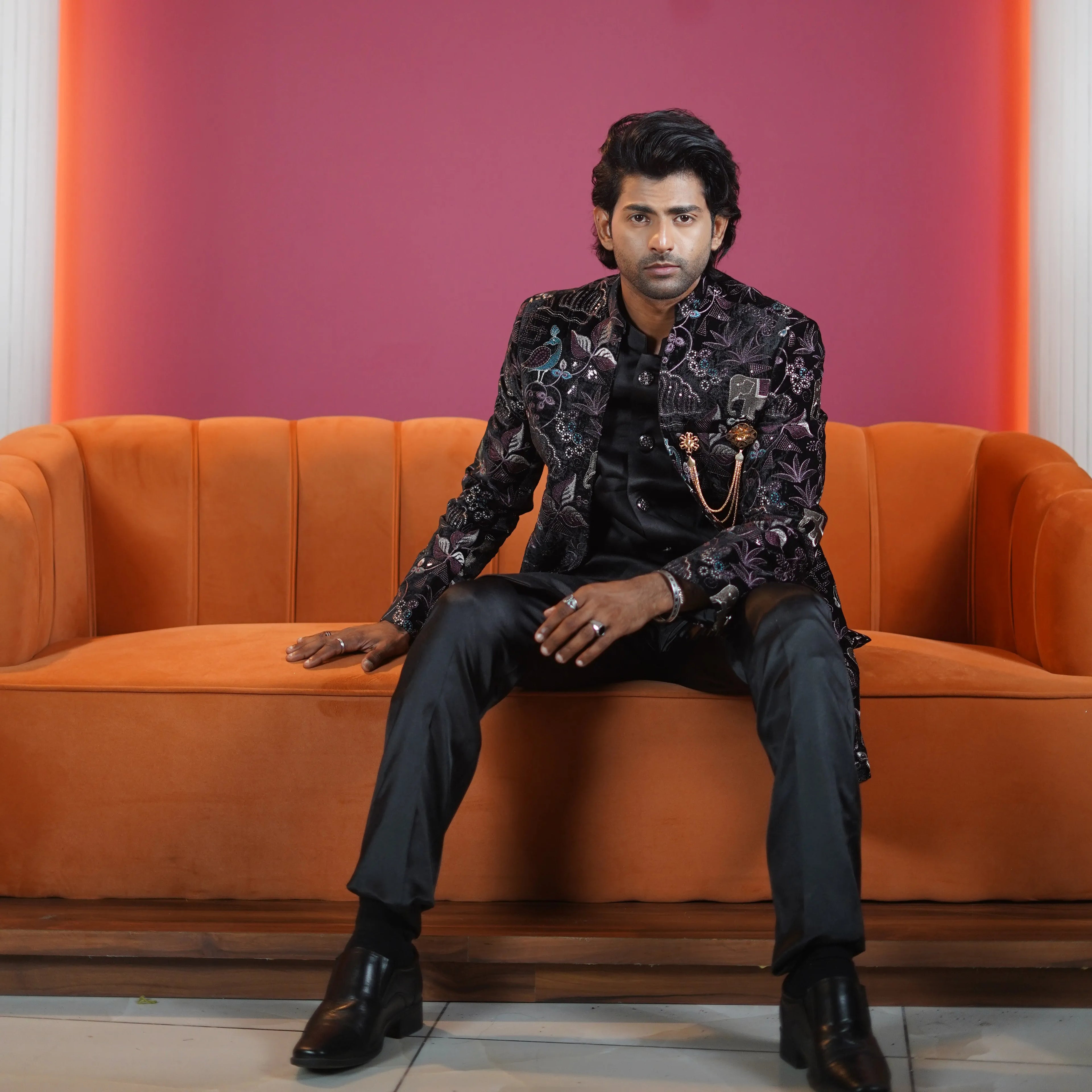 black indo western sherwani wedding dress rental wedding dresses on rent near me bridal shop rental dresses posh wedding rental kerala