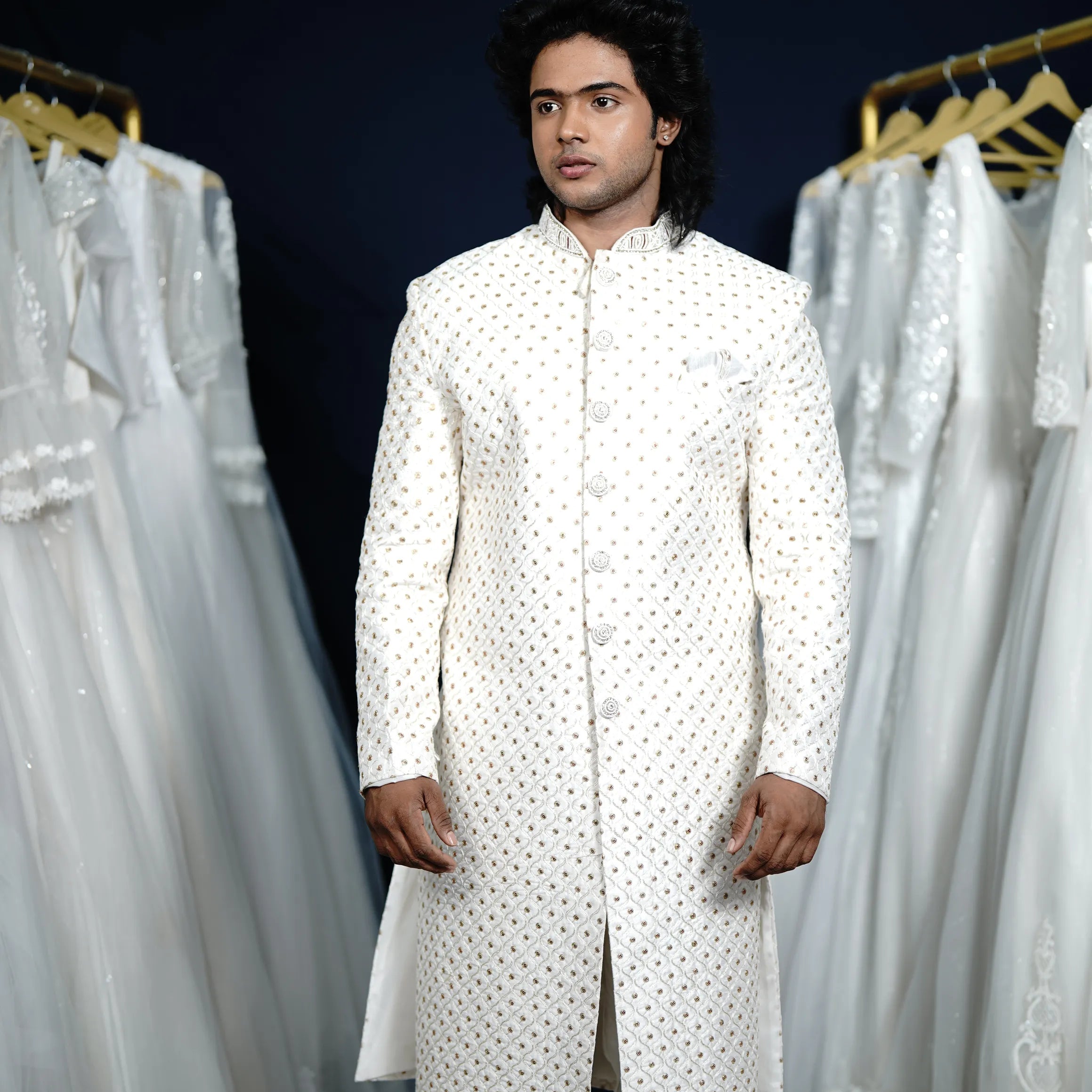 Off-White Indo-Western