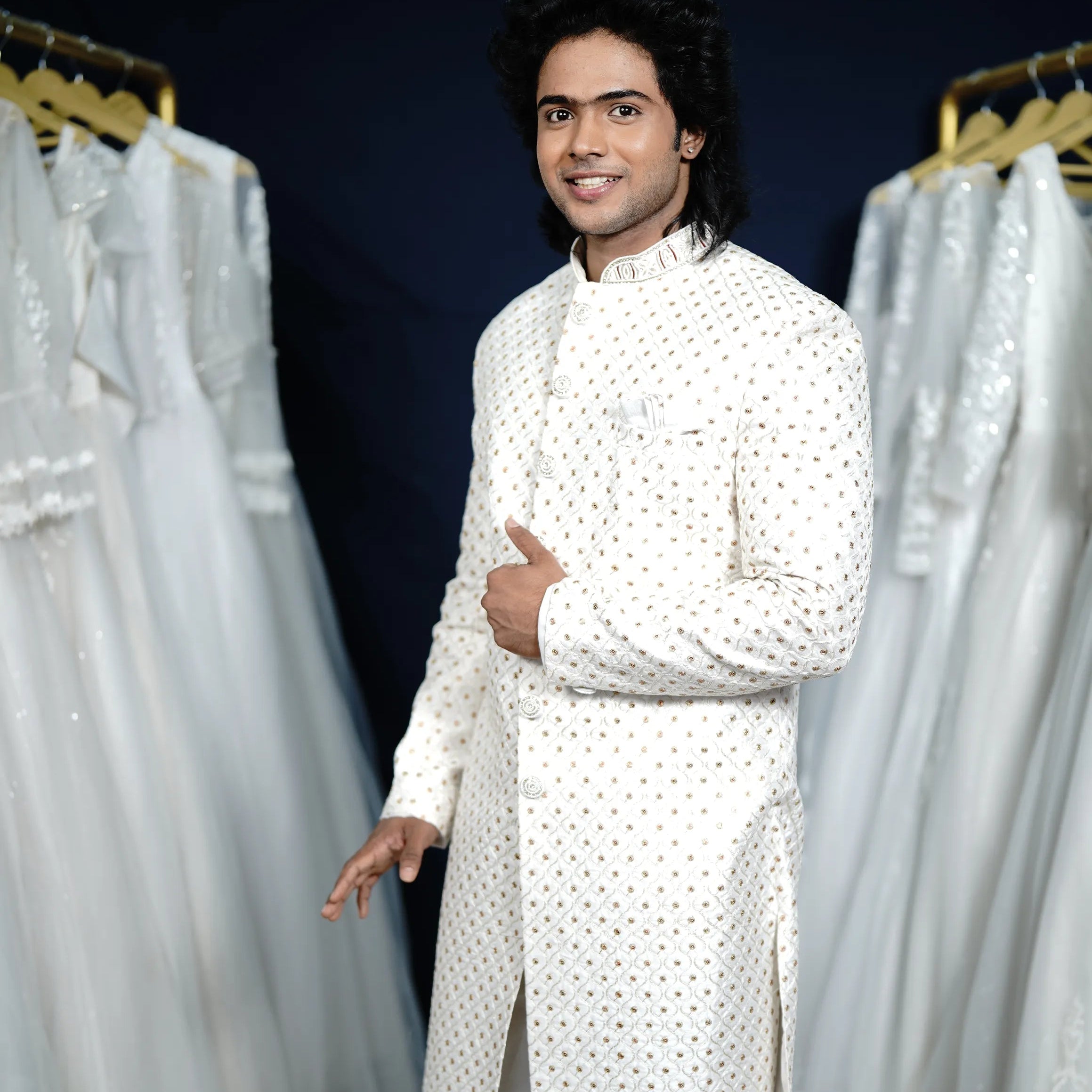 Off-White Indo-Western