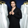 Black Festive Wedding Kurtha