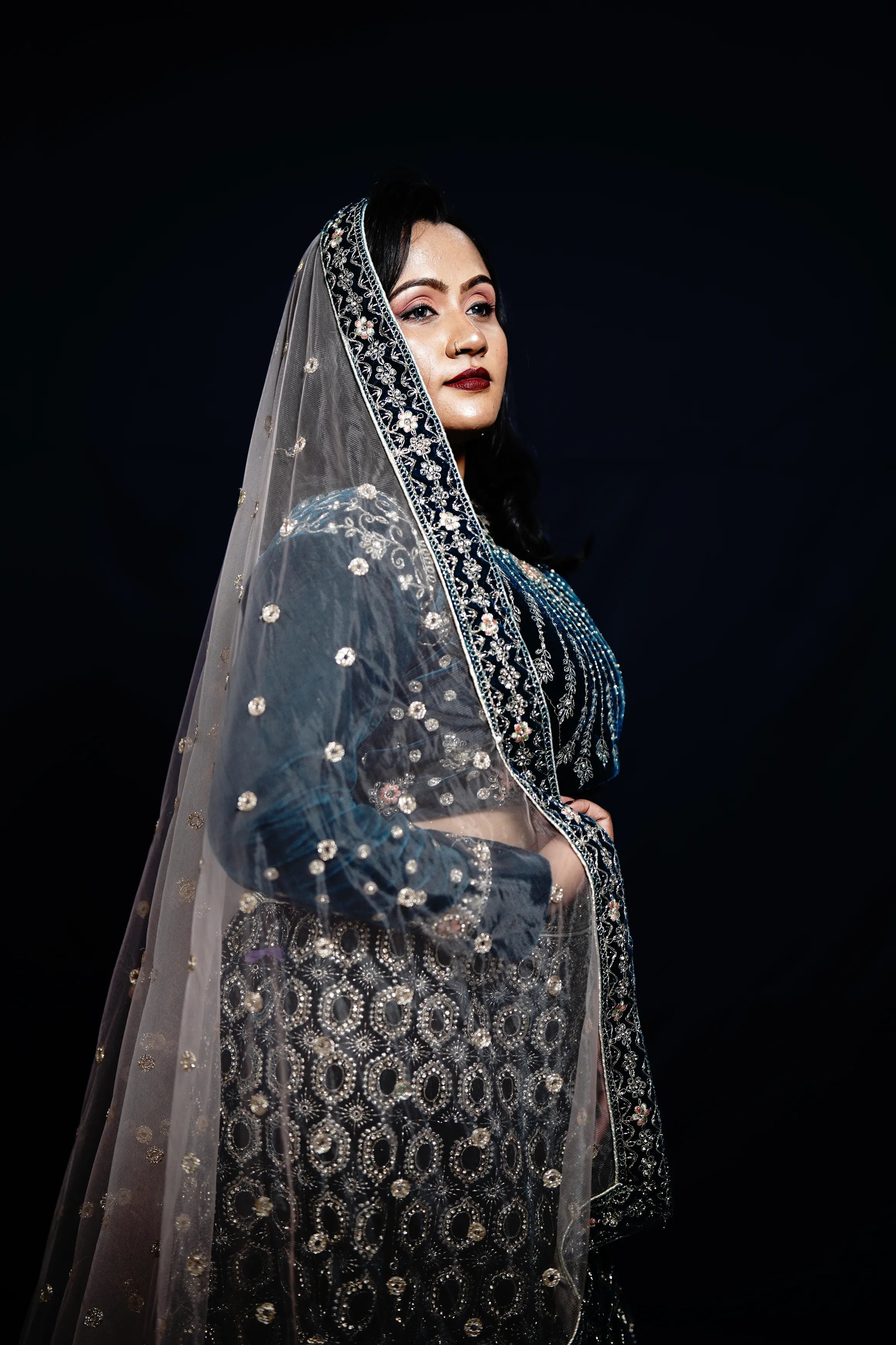 Emerald Green Designer Lehenga