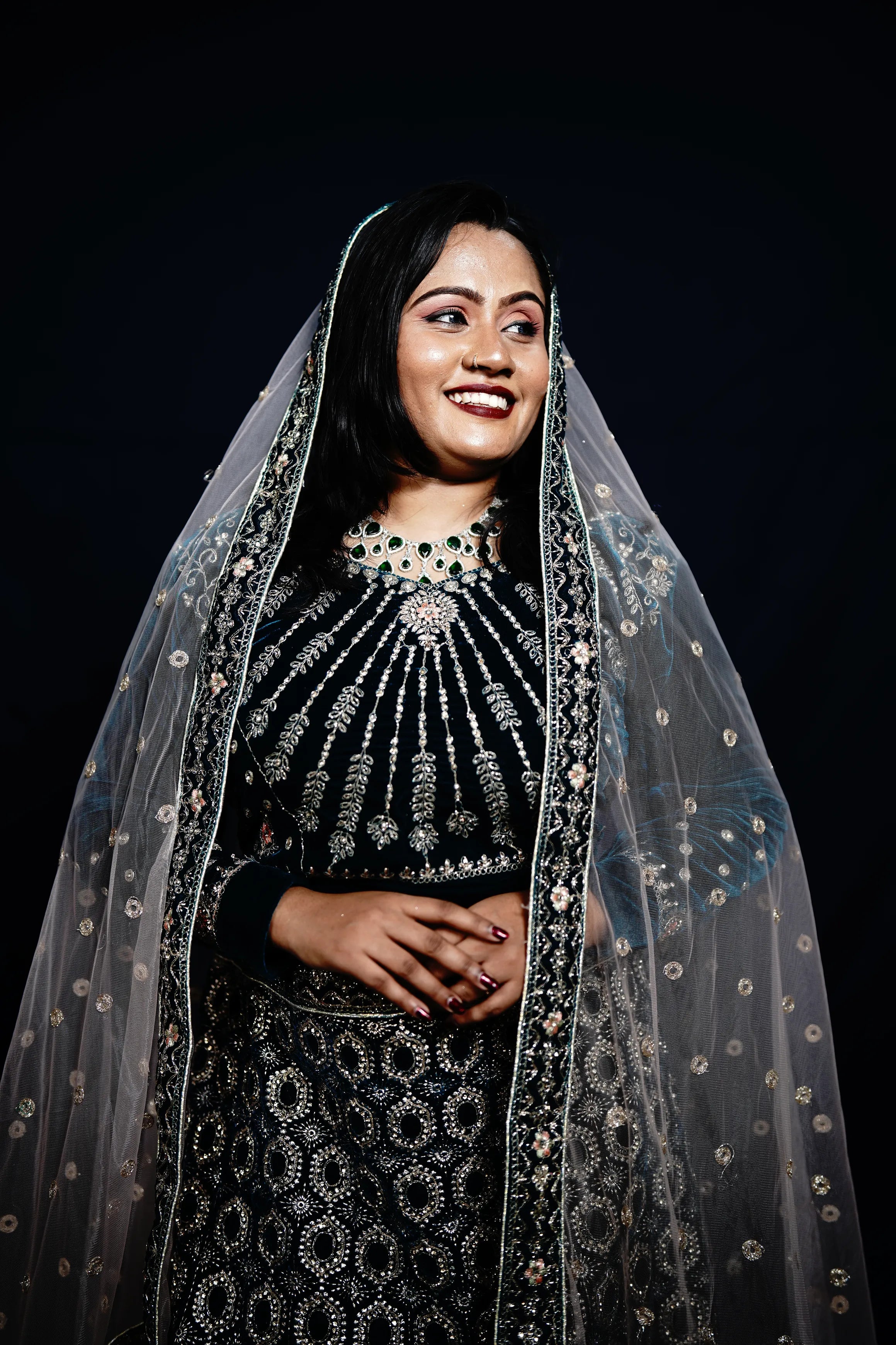 Emerald Green Designer Lehenga