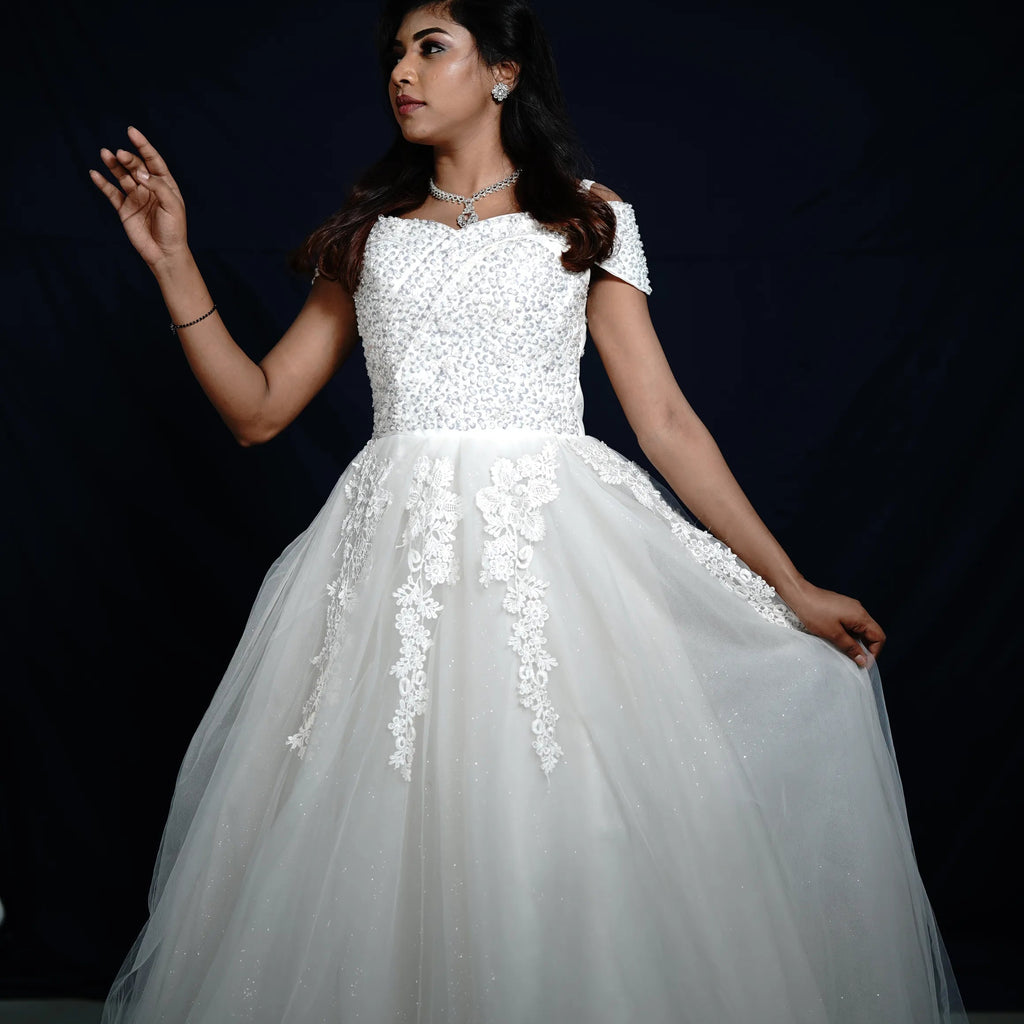 White Bridal Gown