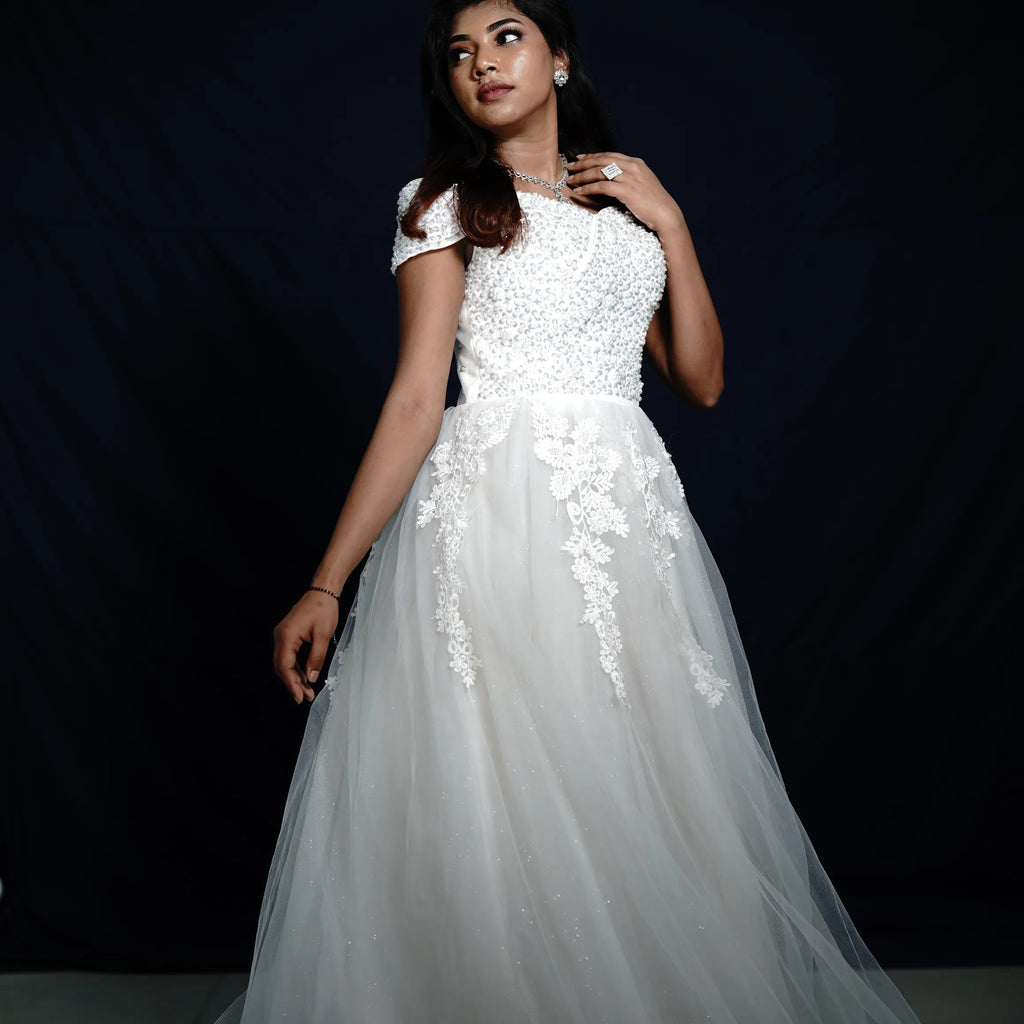 White Bridal Gown