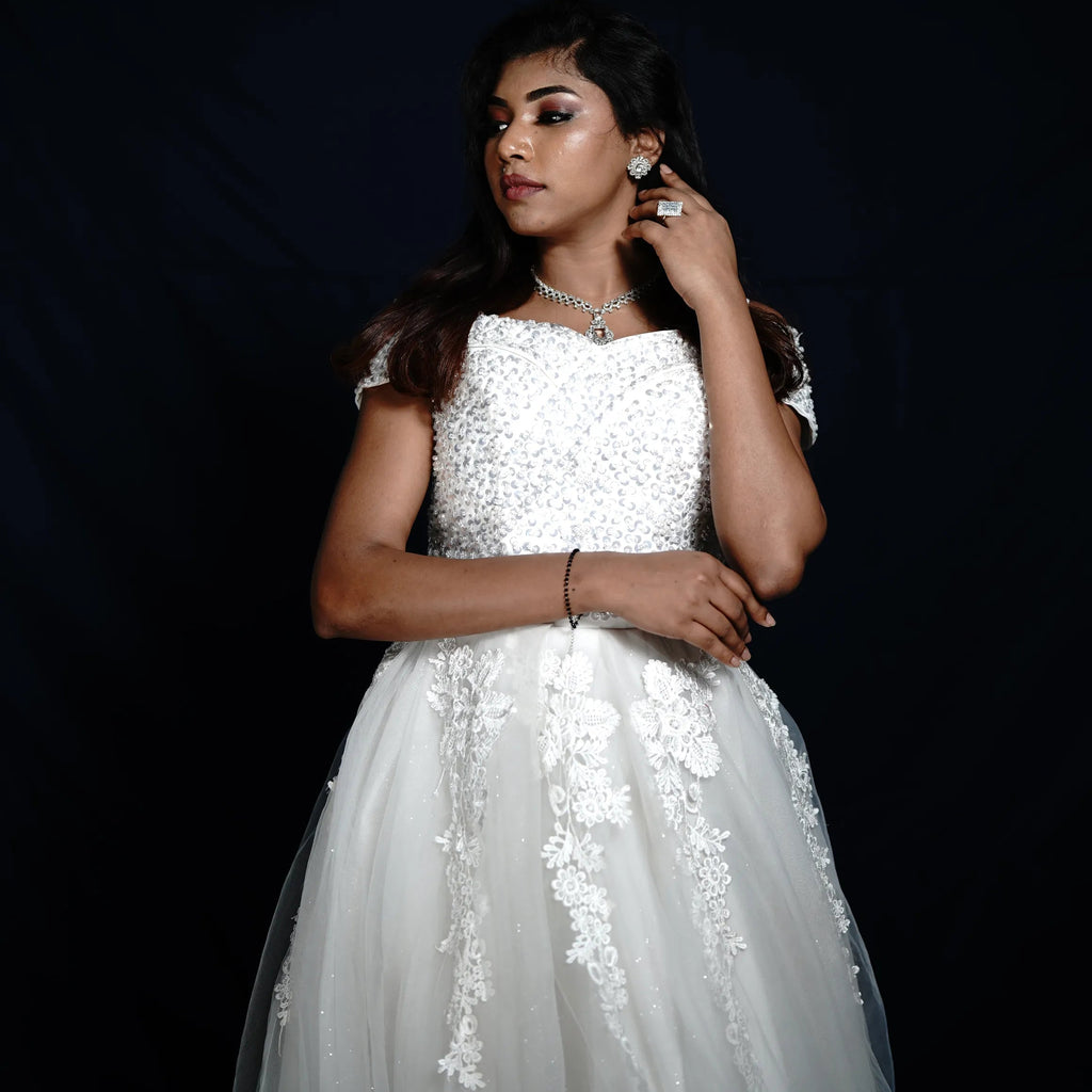 White Bridal Gown