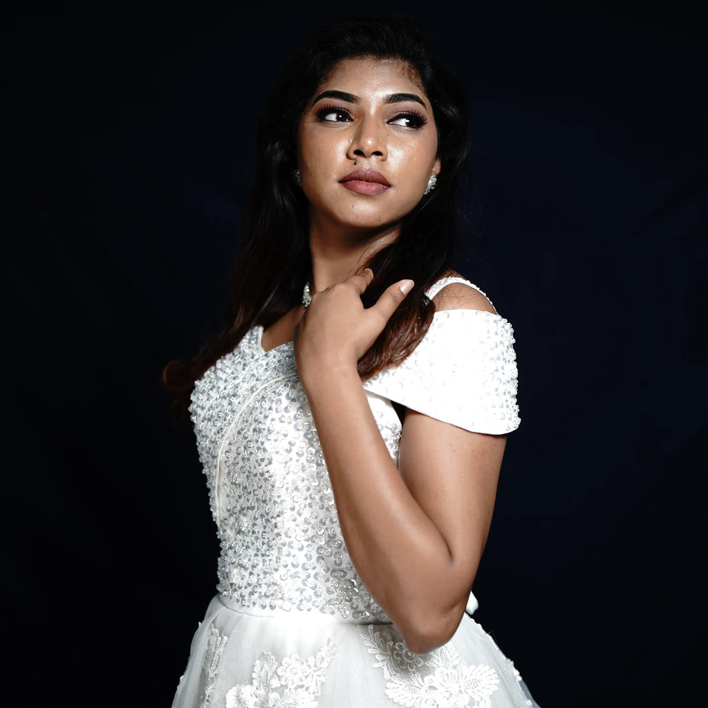 White Bridal Gown