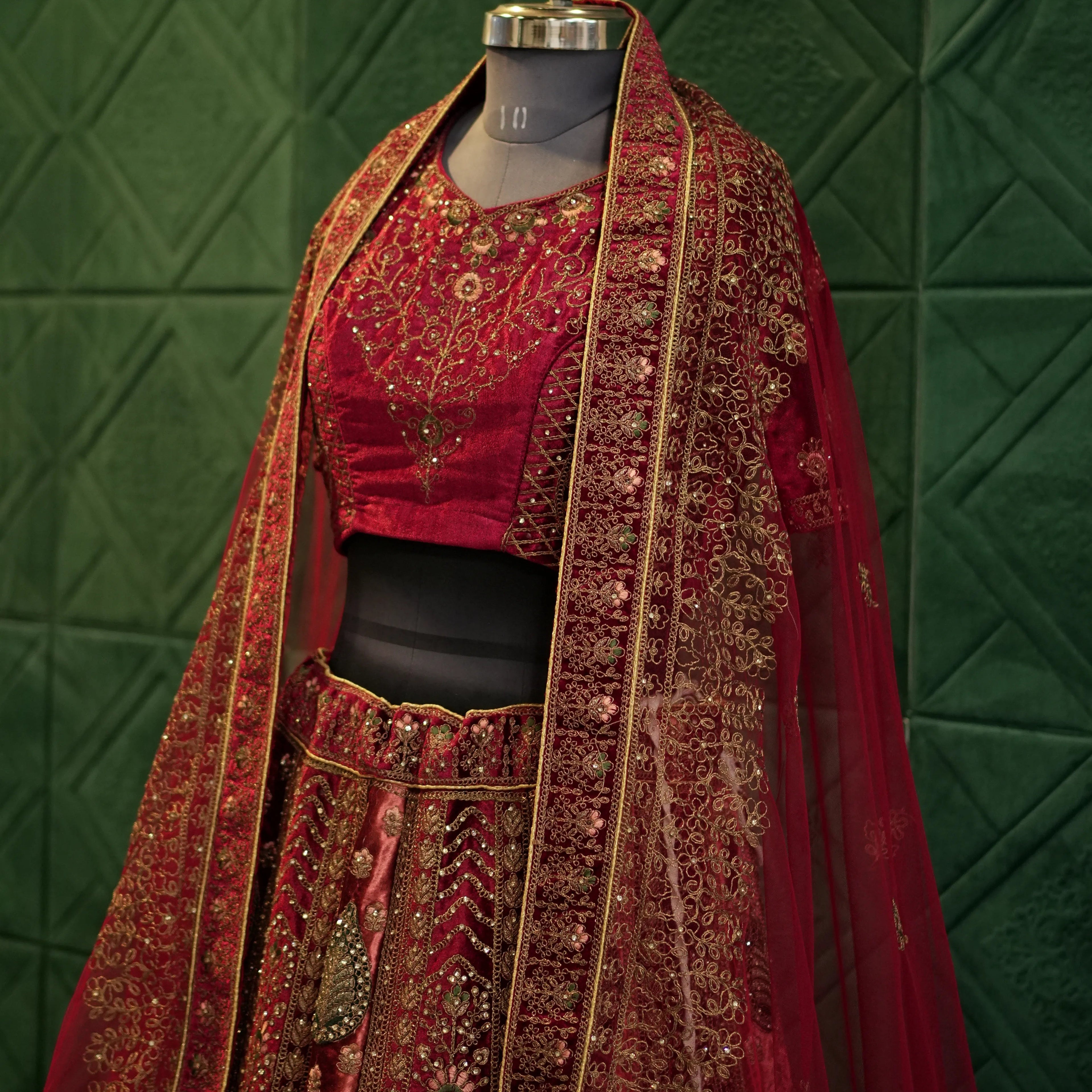 Elegant Traditional Bridal Lehenga