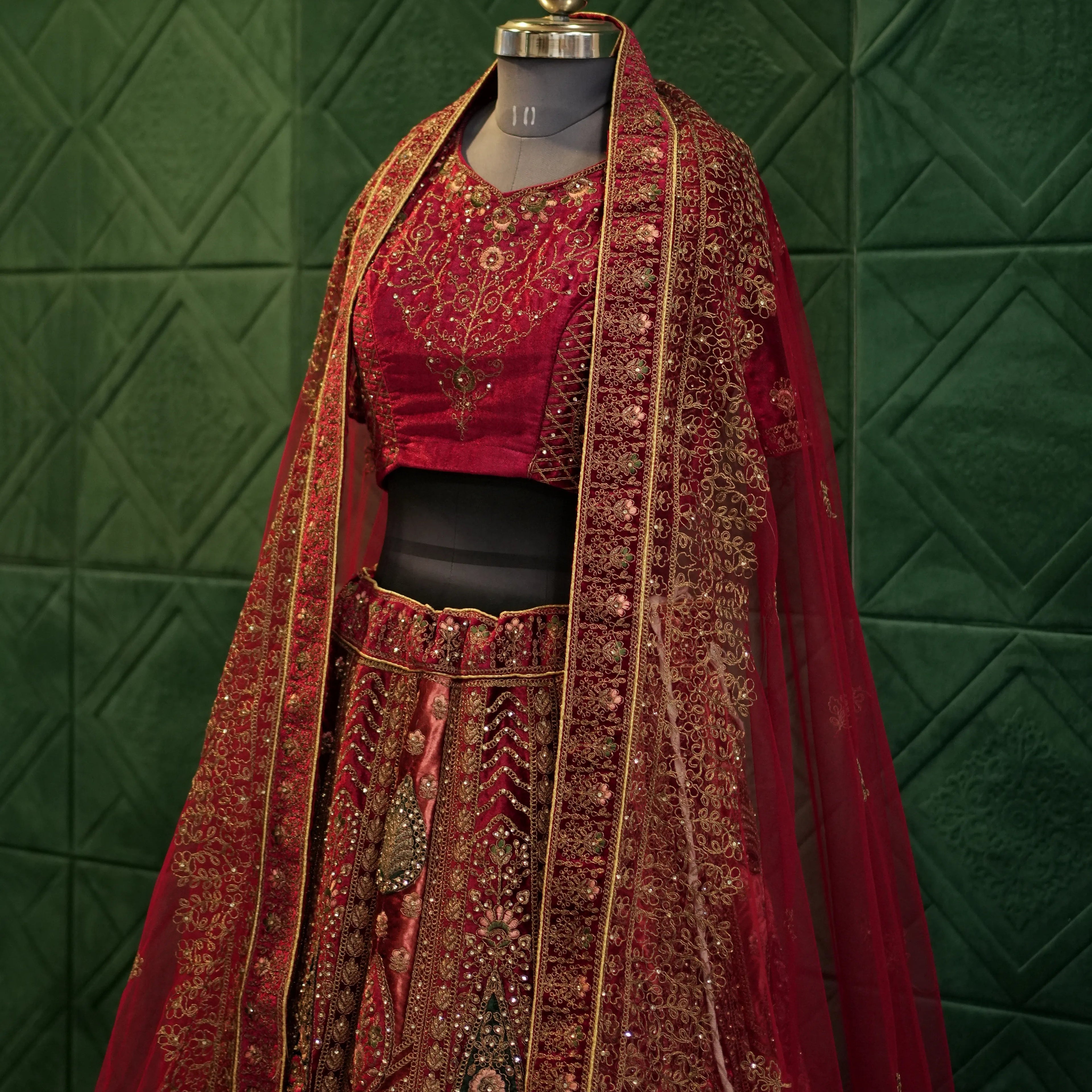 Elegant Traditional Bridal Lehenga