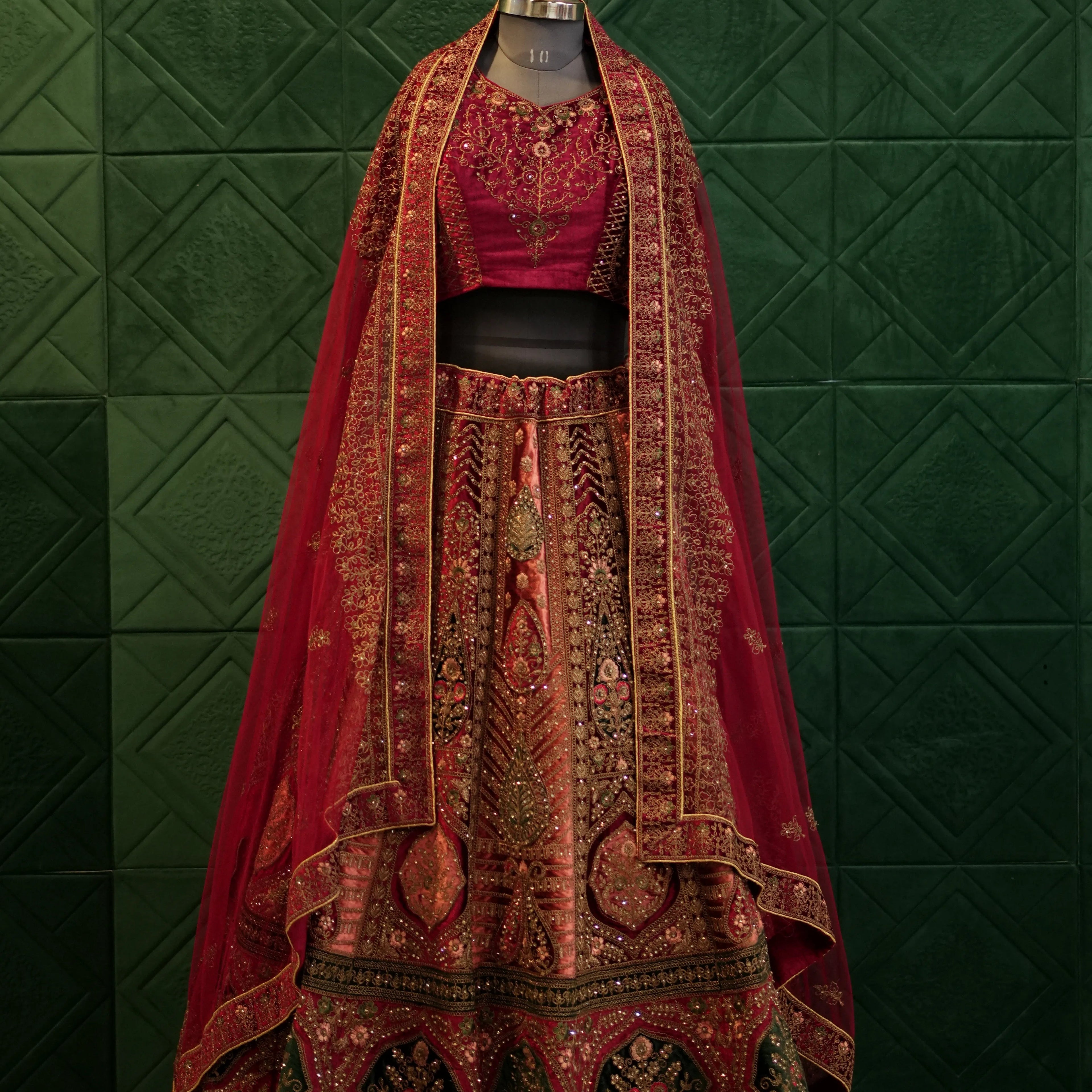 Elegant Traditional Bridal Lehenga