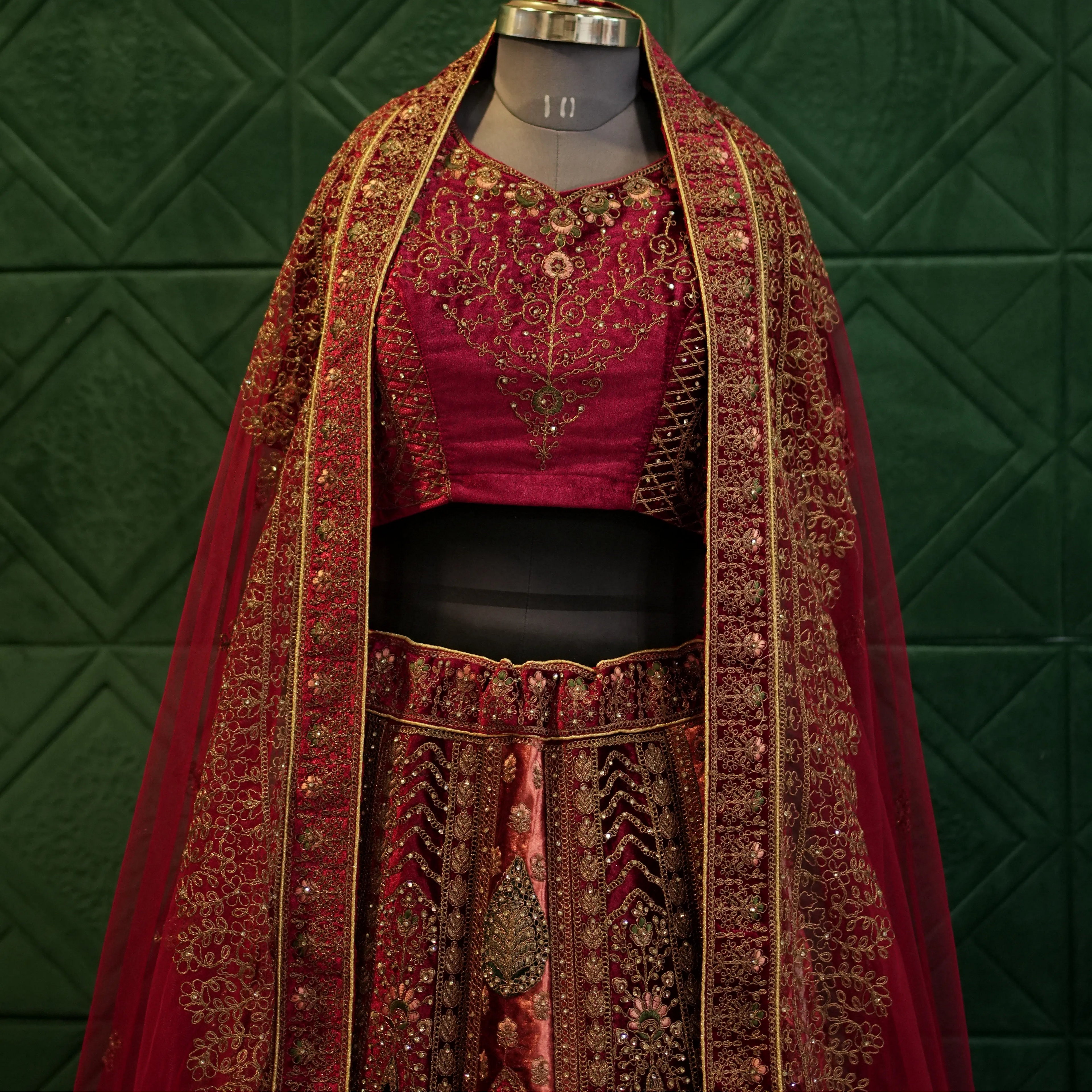 Elegant Traditional Bridal Lehenga