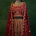 Royal Red Wedding Lehenga