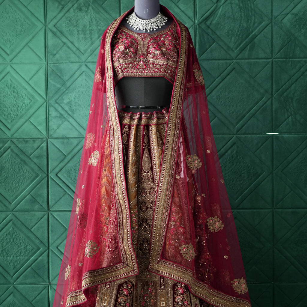 Royal Red Bridal Lehenga
