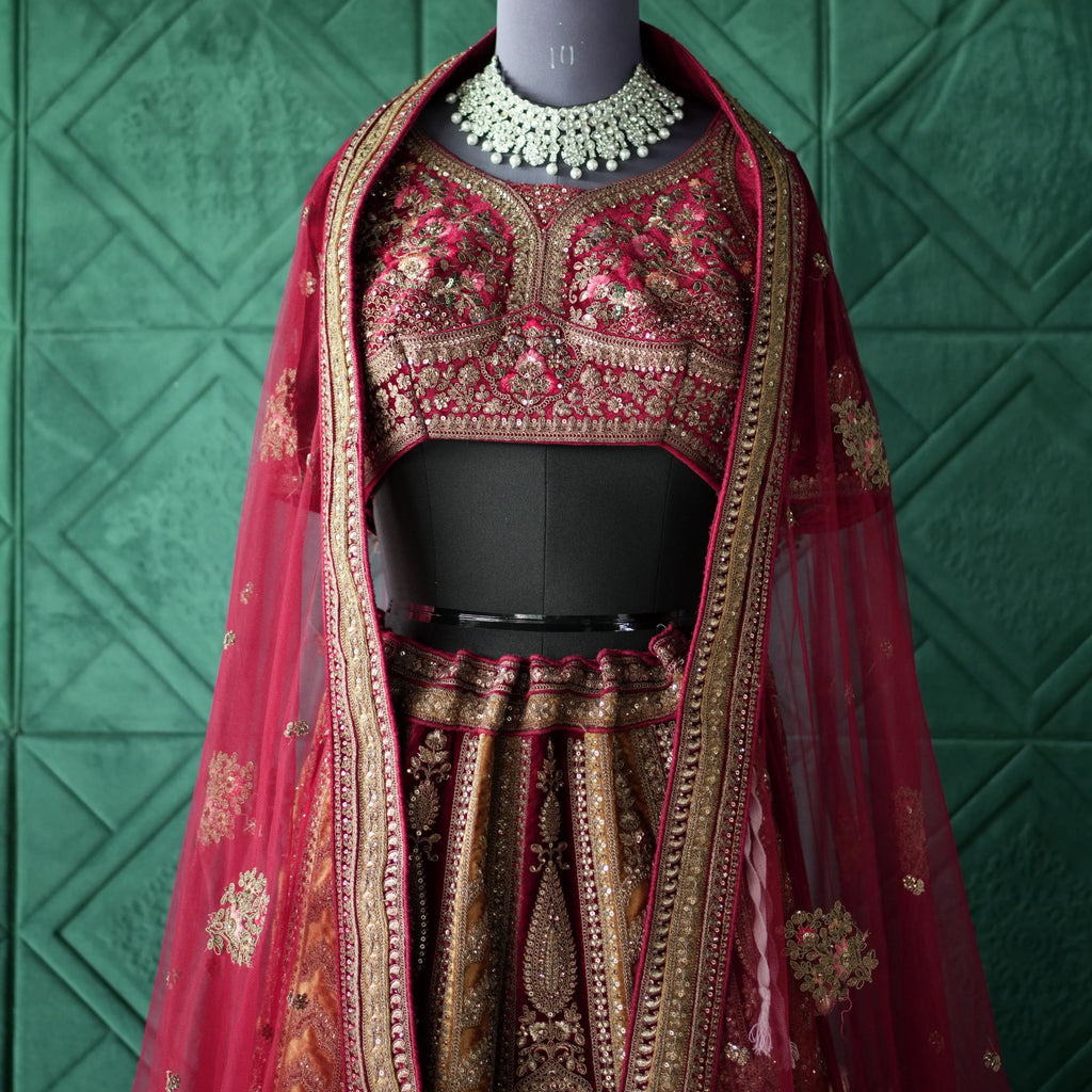 Royal Red Bridal Lehenga