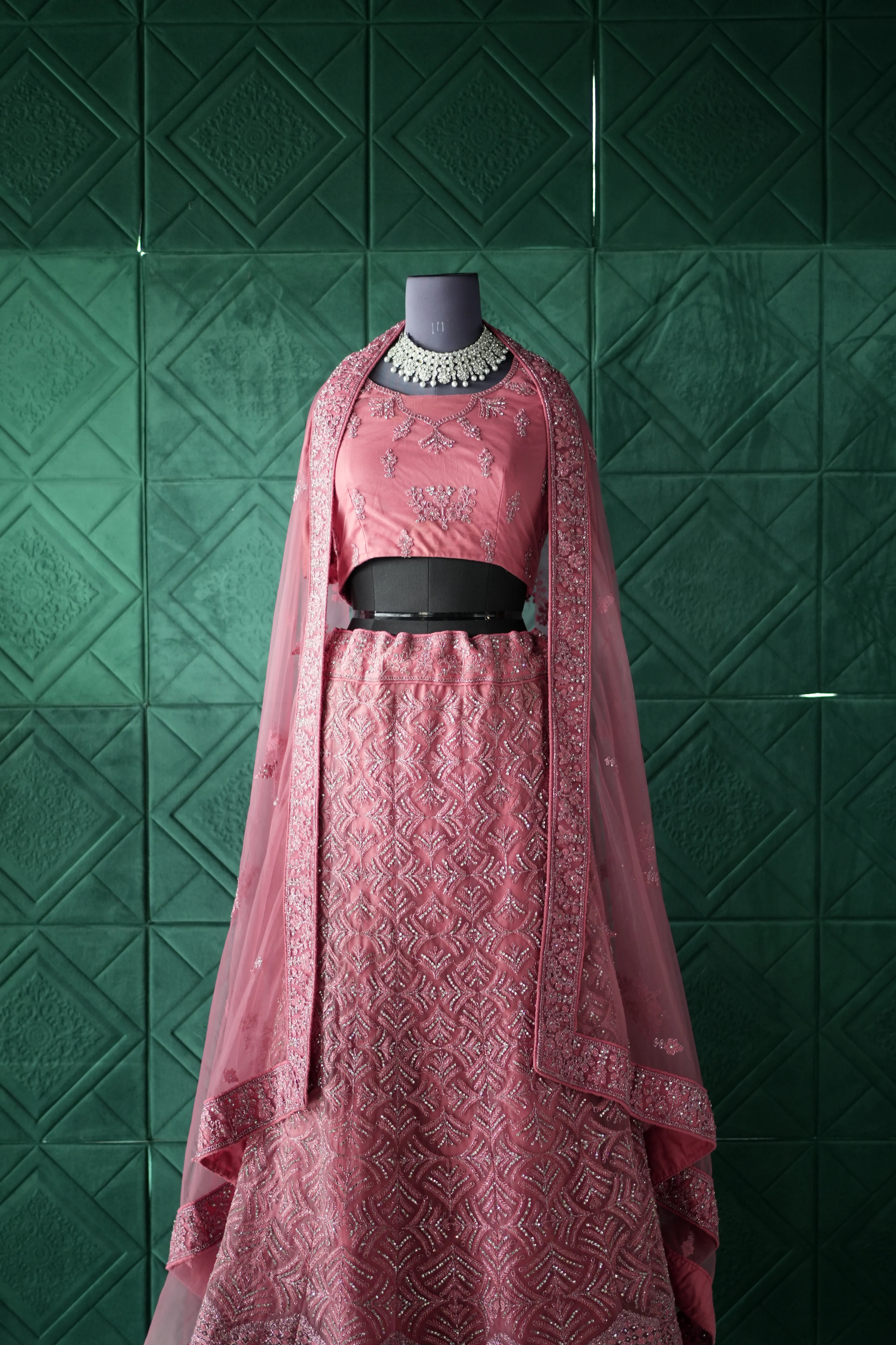 Pink Bridal Lehenga