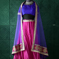 Violet & Pink Designer Lehenga
