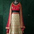 Red & Gold Bridal Lehenga