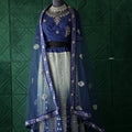 Royal Blue Lehenga