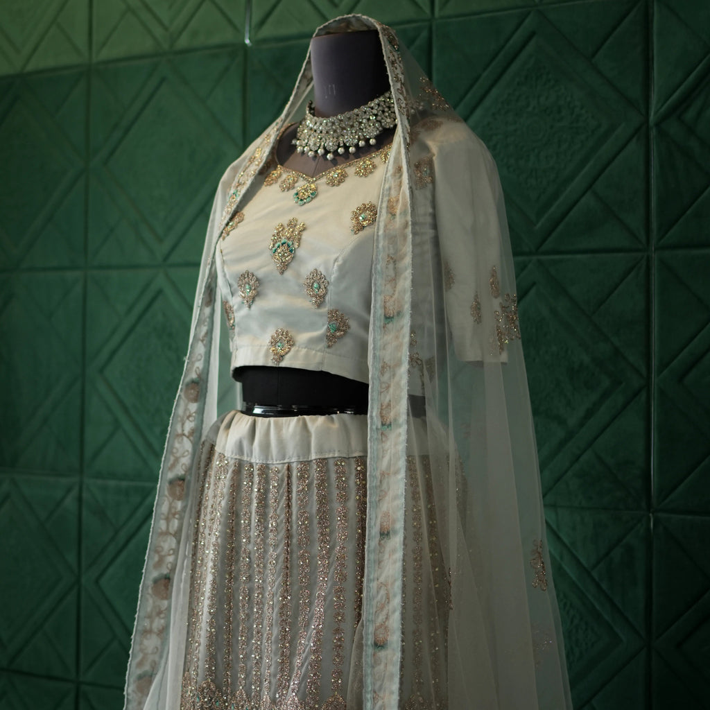Classic Gold-Work Lehenga