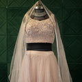 Blush Pink Bridal Lehenga
