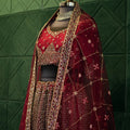 Royal Maroon Bridal Lehenga