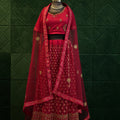 Royal Red Wedding Lehenga