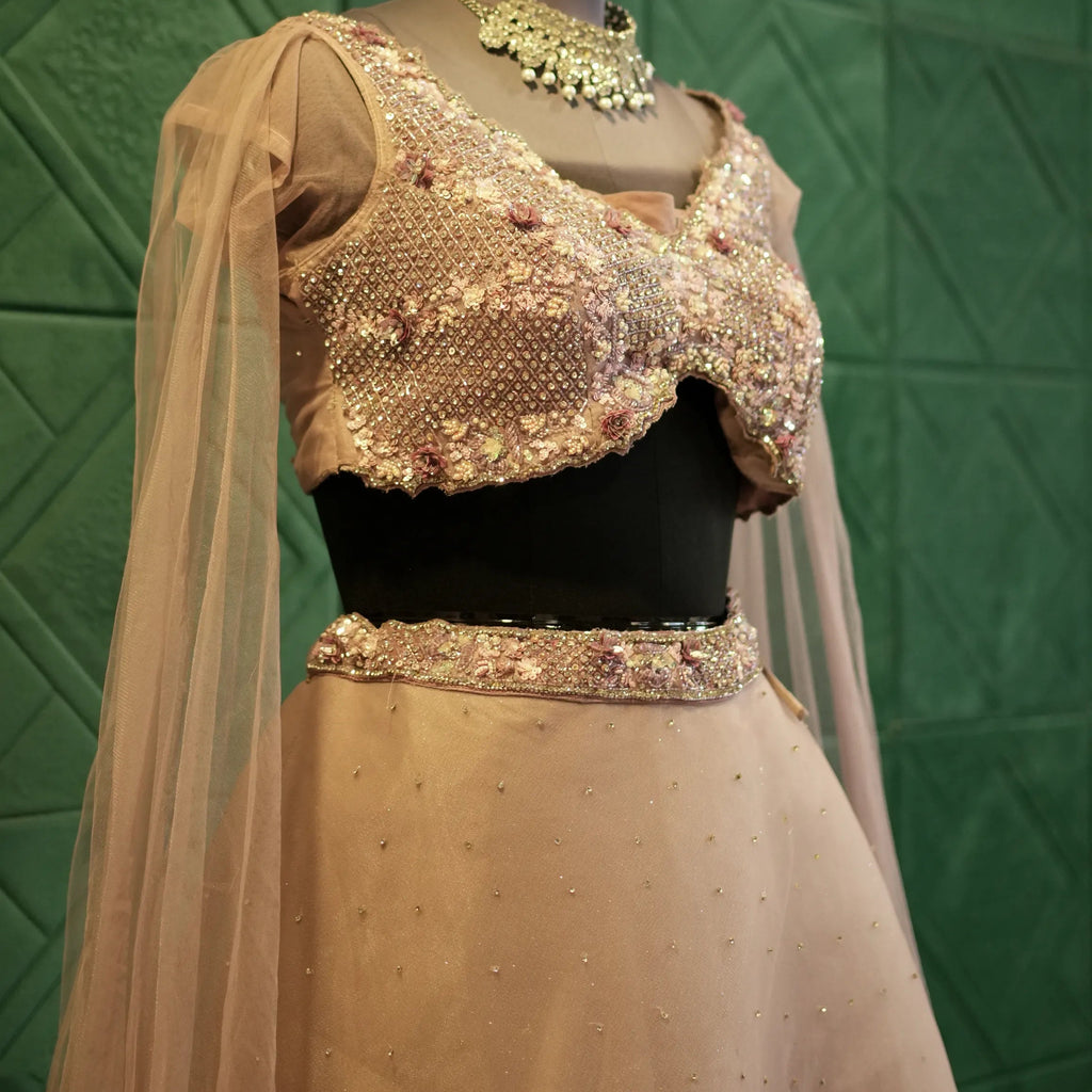 Pastel Ivory Reception Wear