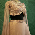 Pastel Ivory Reception Wear