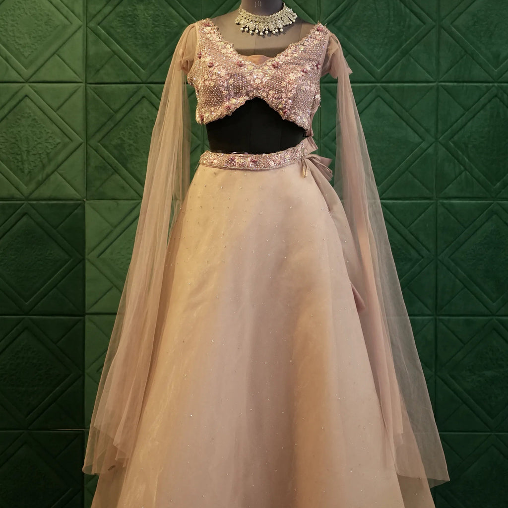 Pastel Ivory Reception Wear