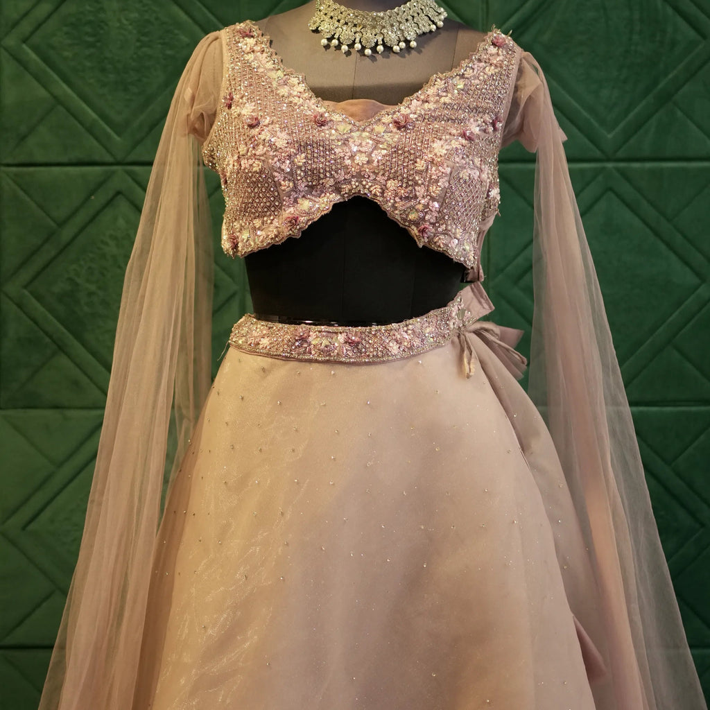 Pastel Ivory Reception Wear