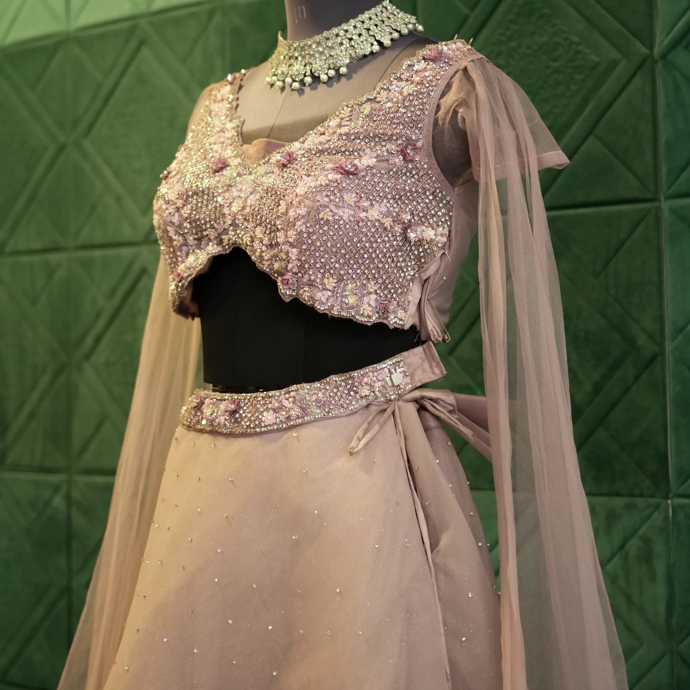 Pastel Ivory Reception Wear