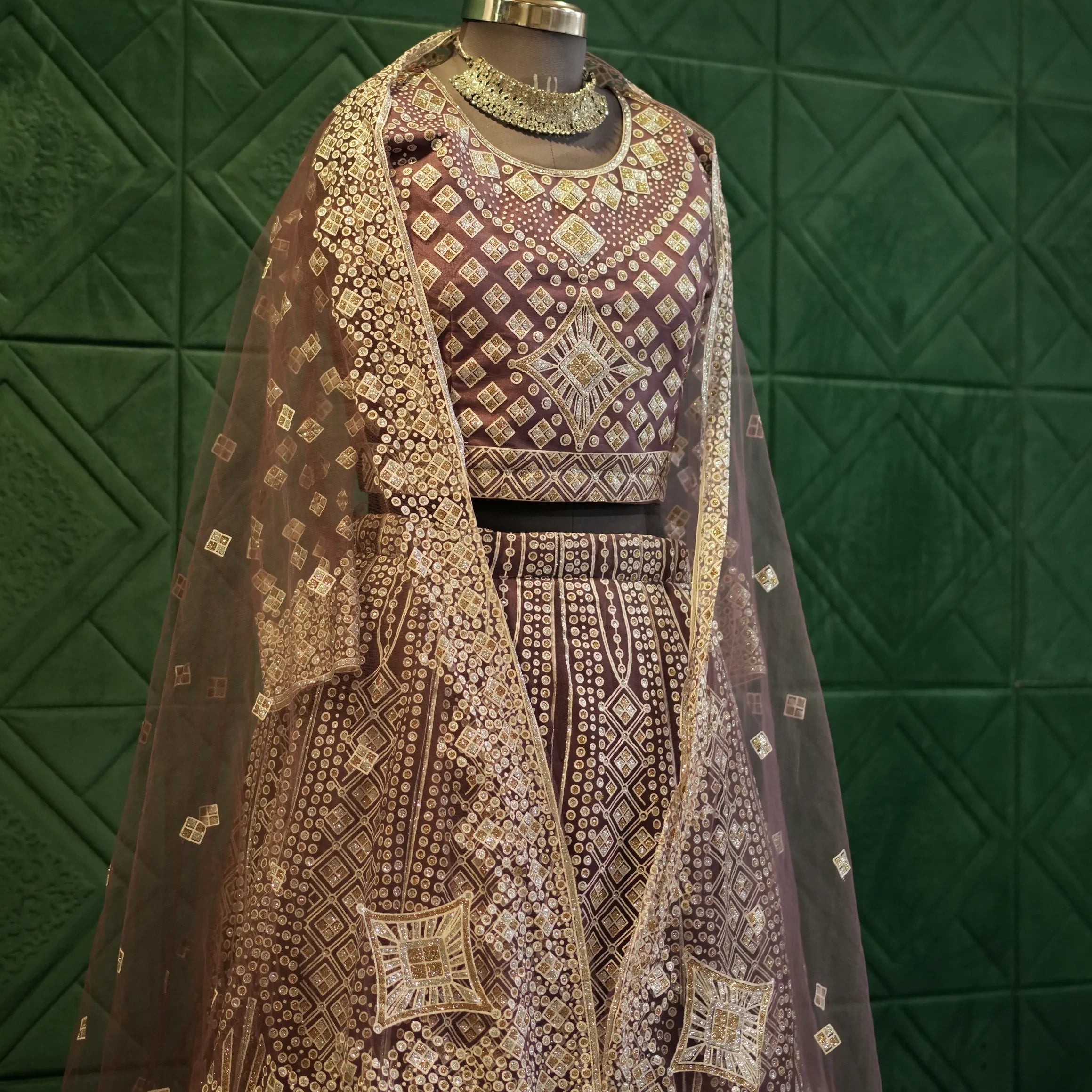 Traditional Embroidered Bridal Wear