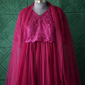 Elegant Rose Party Gown