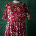 Maroon Royal Party Gown