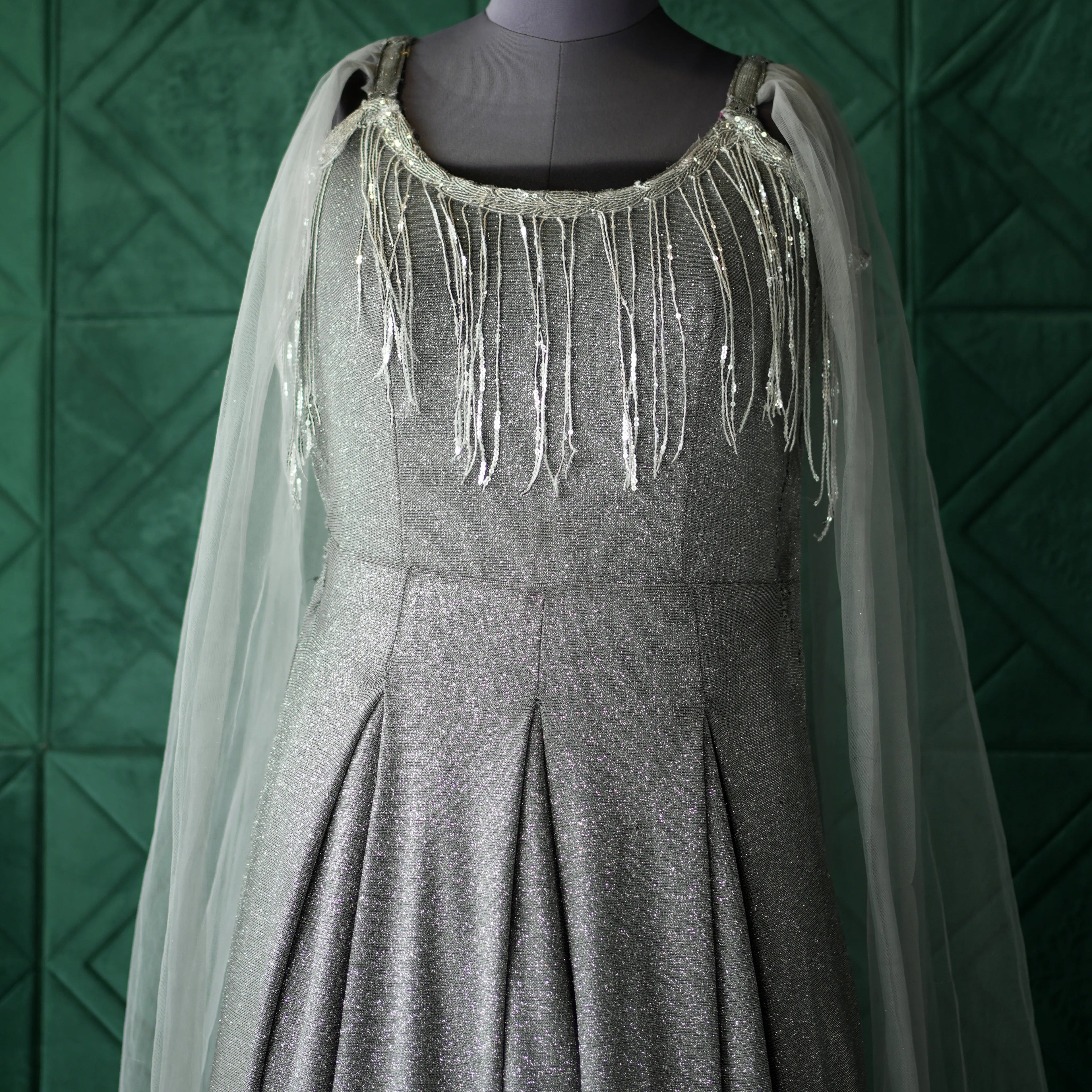 Moonlight Silver Gown