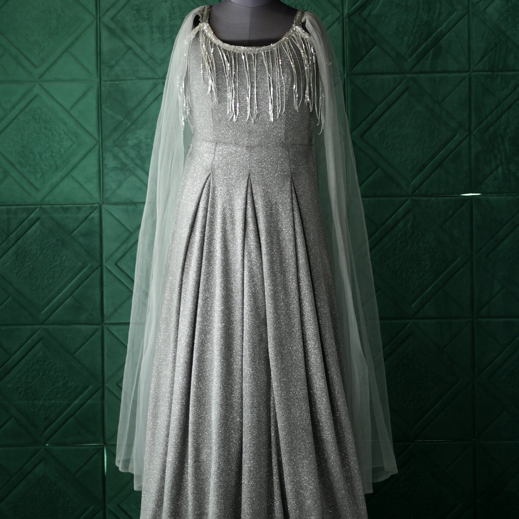 Moonlight Silver Gown