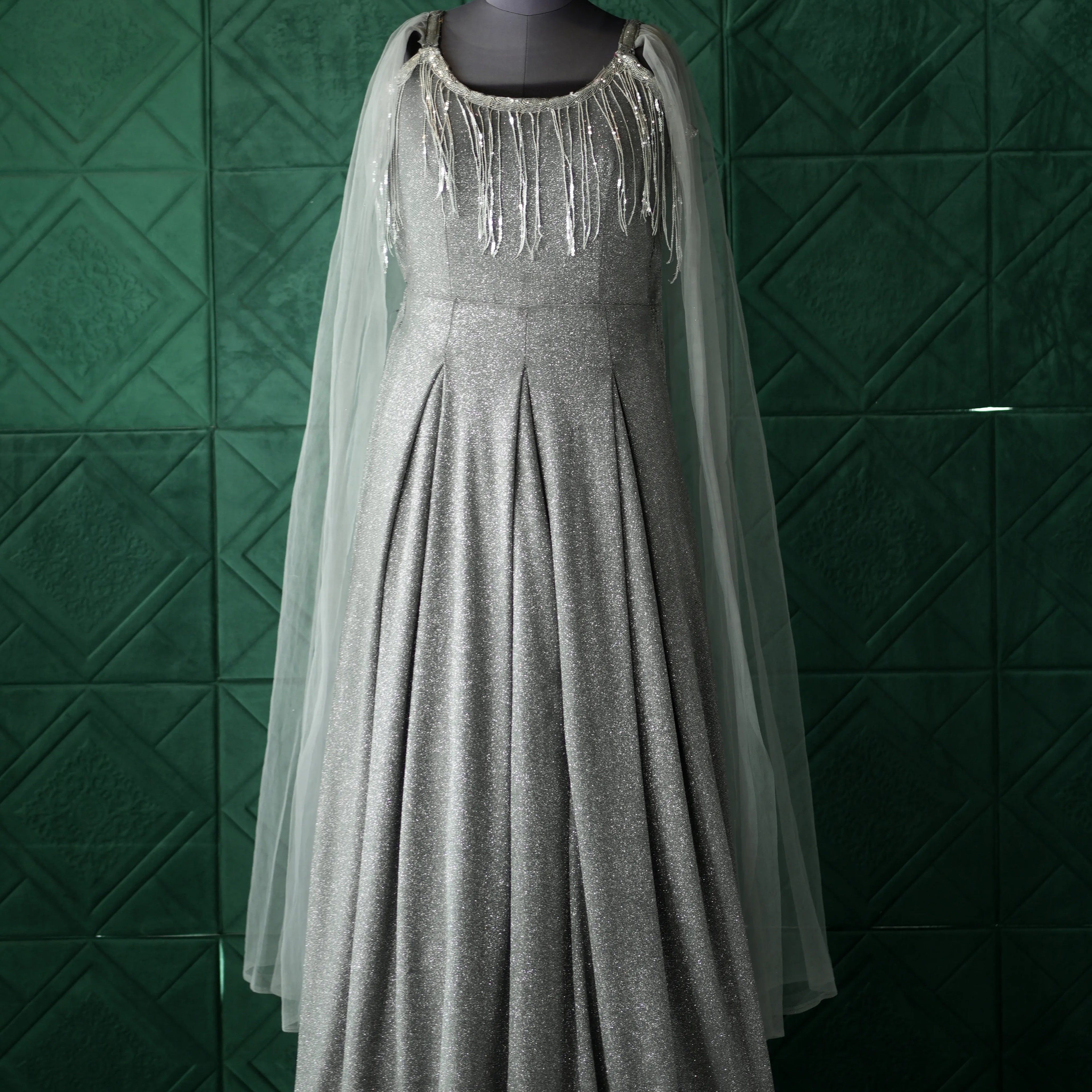 Moonlight Silver Gown
