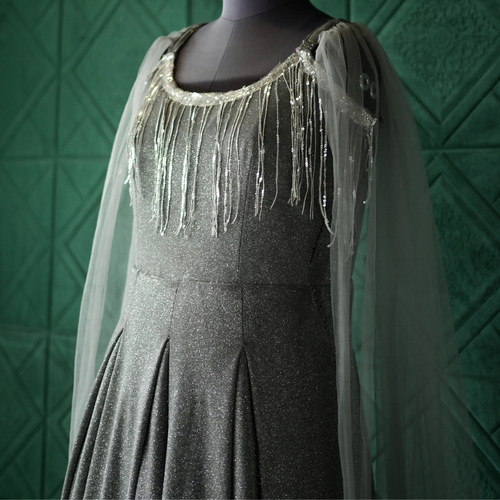 Moonlight Silver Gown