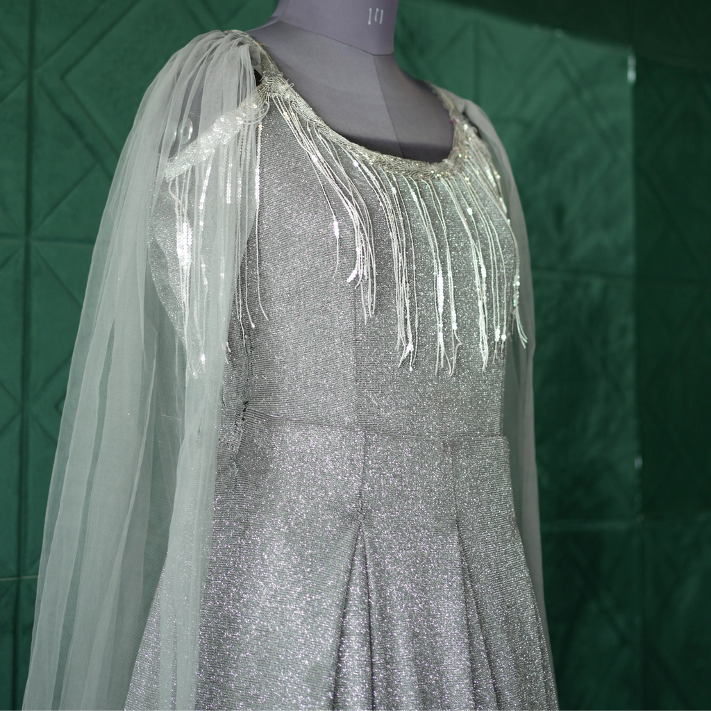 Moonlight Silver Gown