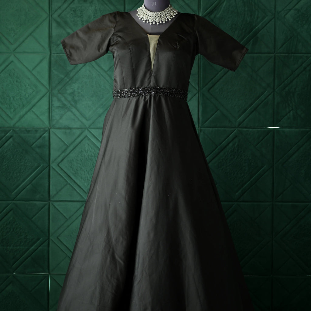 Simple Black Gown
