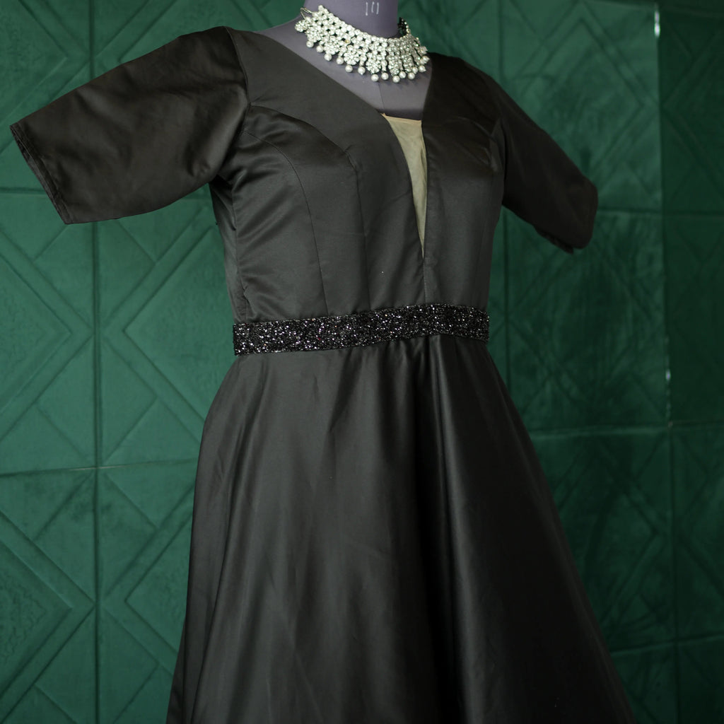 Simple Black Gown